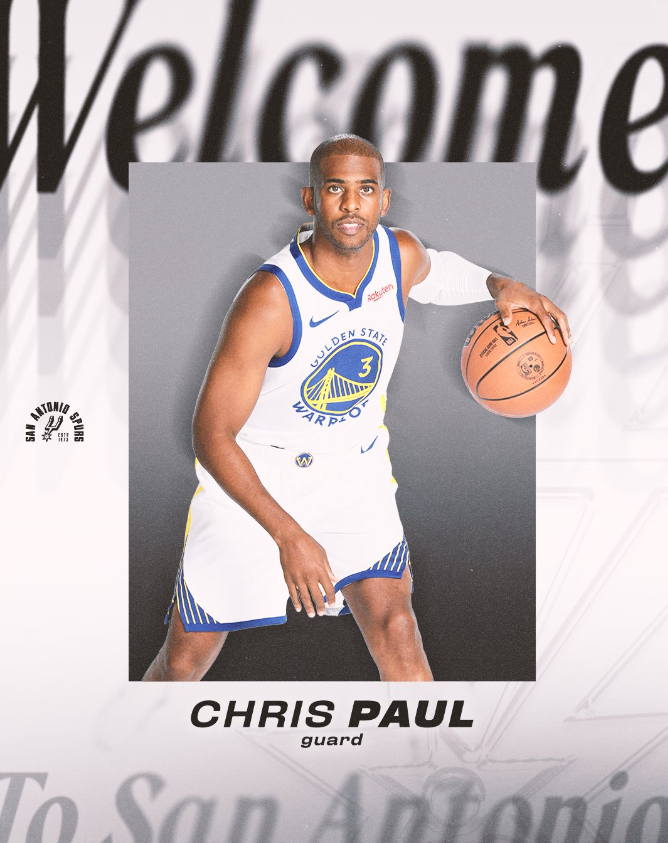 Welcome Wulden Stan Chris Paul guard To San Antonio